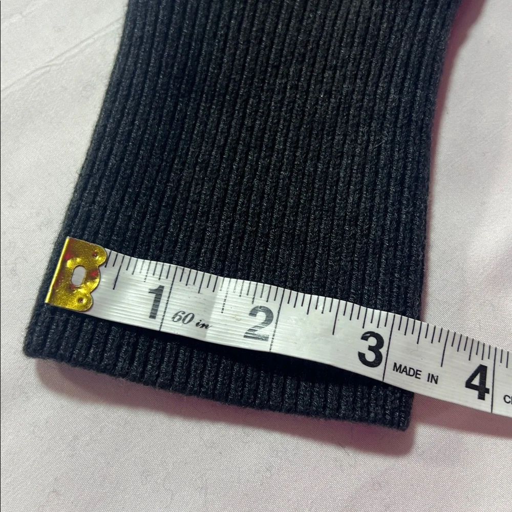 Lululemon Knit Joggers Charcoal Gray Drawstring Ribbed Cuffs - Picture 9 of 10